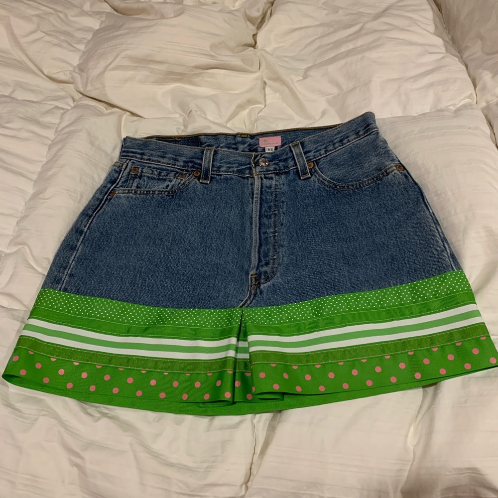 Jean skirt
